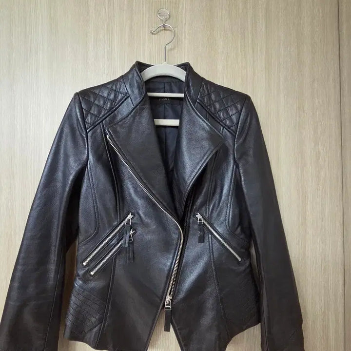 [BUNJANG] ZIGOT Leather Jacket / (거의새것)지고트 양가죽 쟈켓