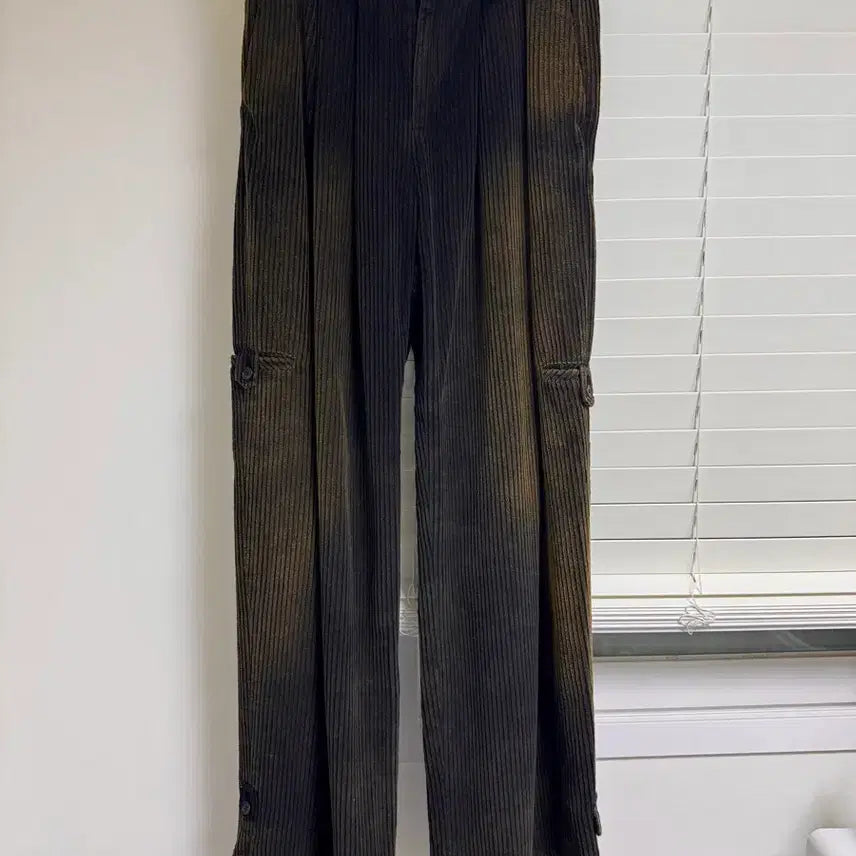 [BUNJANG] Hard Wash Corduroy Pants (Black) M Size / [음양] 하드워시드 코듀로이 팬츠 (블랙) M사이즈