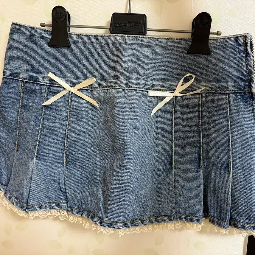 [BUNJANG] THREETIMES Perky Denim Skirt / 쓰리타임즈 perky denim skirt 퍼키 데님 스커트(새상품)