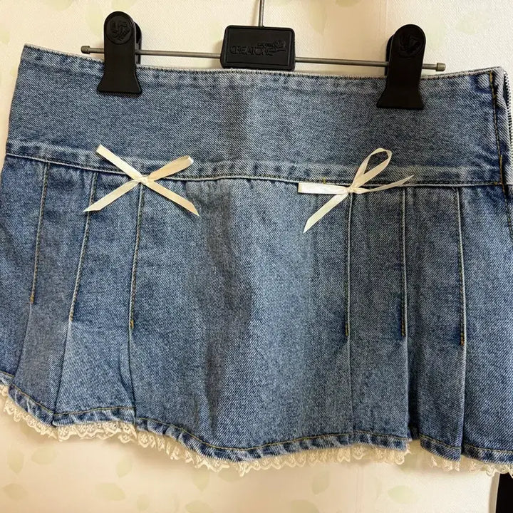 [BUNJANG] THREETIMES Perky Denim Skirt / 쓰리타임즈 perky denim skirt 퍼키 데님 스커트(새상품)