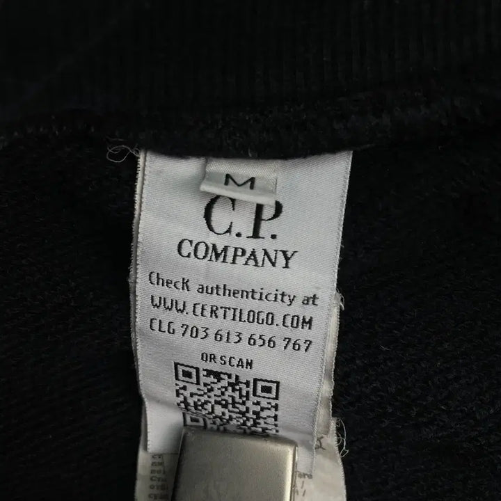 [BUNJANG] CP Company Diagonal Lens Fleece Jogger Pants / [M] CP컴퍼니 다이애그널 렌즈 플리스 조거 팬츠