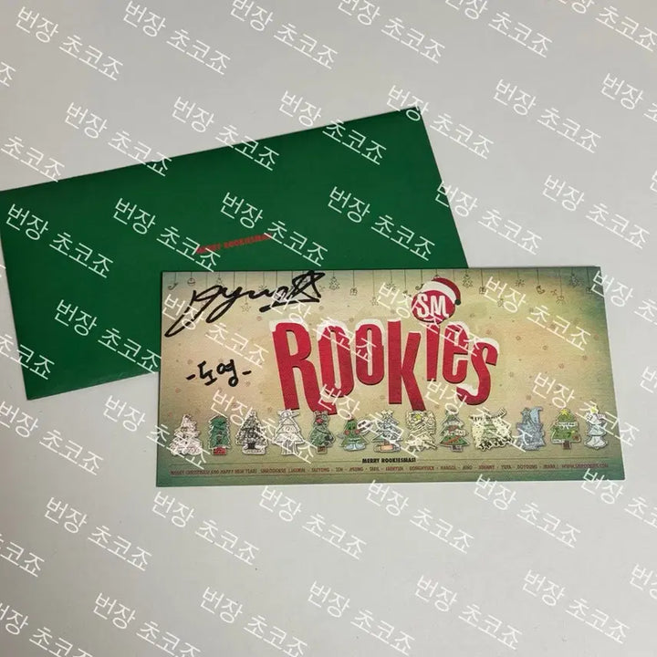 [BUNJANG] NCT DoYoung Rookie Show Signed Photocard / 도영 루키즈쇼 친필싸인 카드 엽서 루키즈 NCT127 엔시티 포카포토카드
