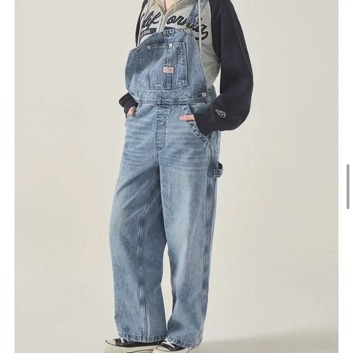 [BUNJANG] Who.A.U Denim Overall Indigo S Size / 후아유 데님 오버롤 인디고 색상 s사이즈