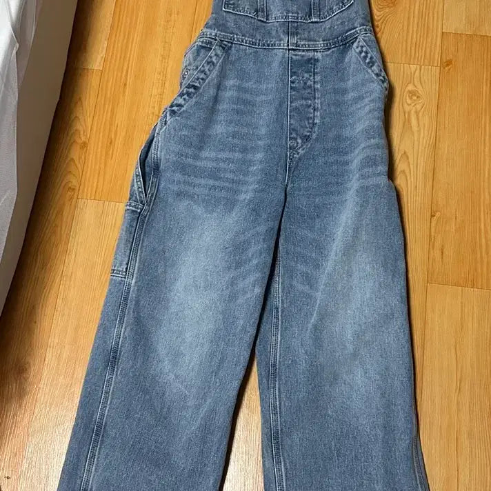[BUNJANG] Who.A.U Denim Overall Indigo S Size / 후아유 데님 오버롤 인디고 색상 s사이즈