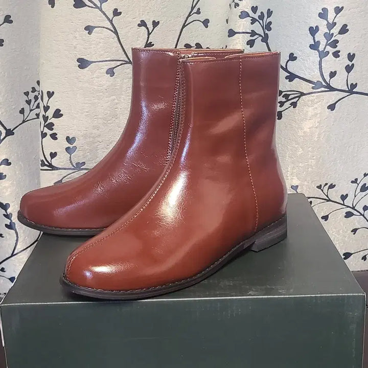 [BUNJANG] billi seoul Women's Ankle Boots (Brown/235mm) / (새상품) 예쁜 여성 앵글부츠(브라운/235mm)