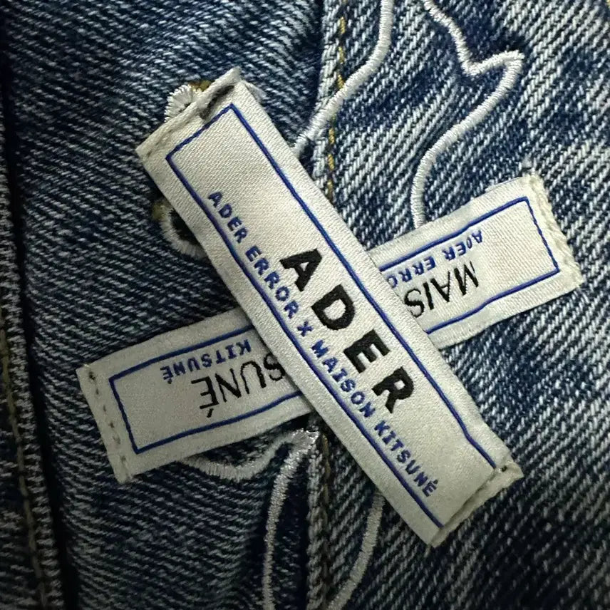 [BUNJANG] ADER x Maison Kitsune Jeans / [A1] 아더에러 x 메종키츠네 청바지