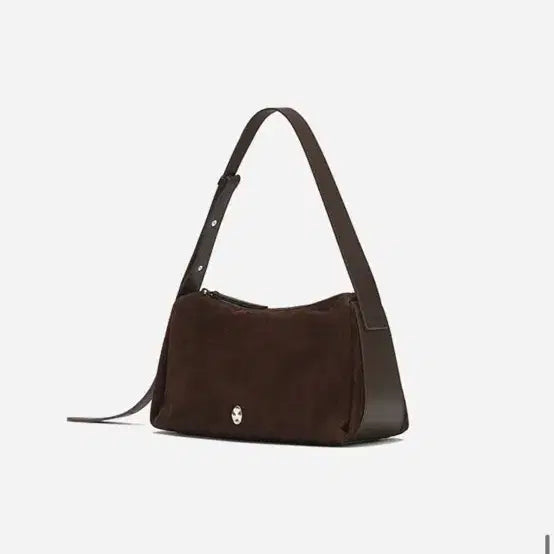 [BUNJANG] OSTKAKA Soft Shoulder Mini Suede Brown Bag / 오스트카카 소프트숄더 미니스웨이드 브라운 / 오스트카카가방 / 스웨이드가
