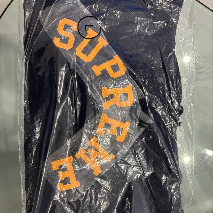 [BUNJANG] Supreme Champion Hoodie Navy / 슈프림 X 챔피온 후드티 네이비 새상품