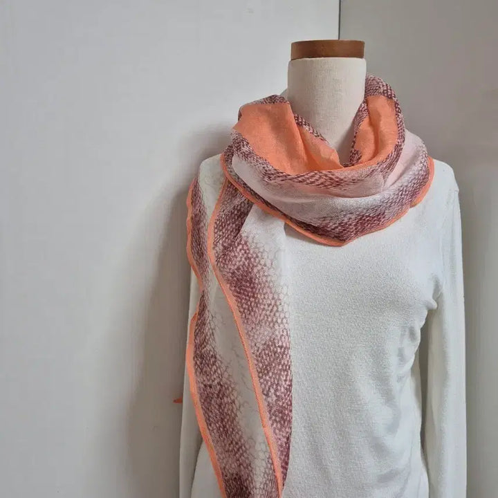 [BUNJANG] Chatelaine Silk Scarf / 샤트렌 실크100 스카프(텍새상품)