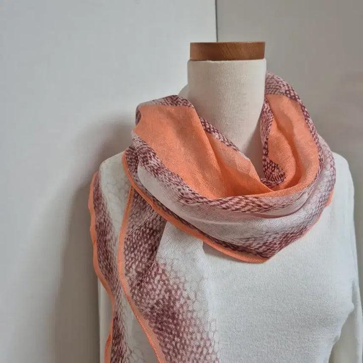 [BUNJANG] Chatelaine Silk Scarf / 샤트렌 실크100 스카프(텍새상품)