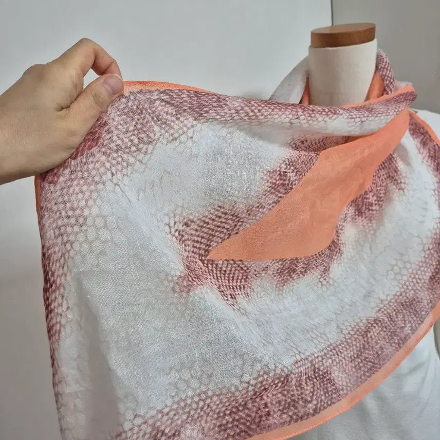 [BUNJANG] Chatelaine Silk Scarf / 샤트렌 실크100 스카프(텍새상품)