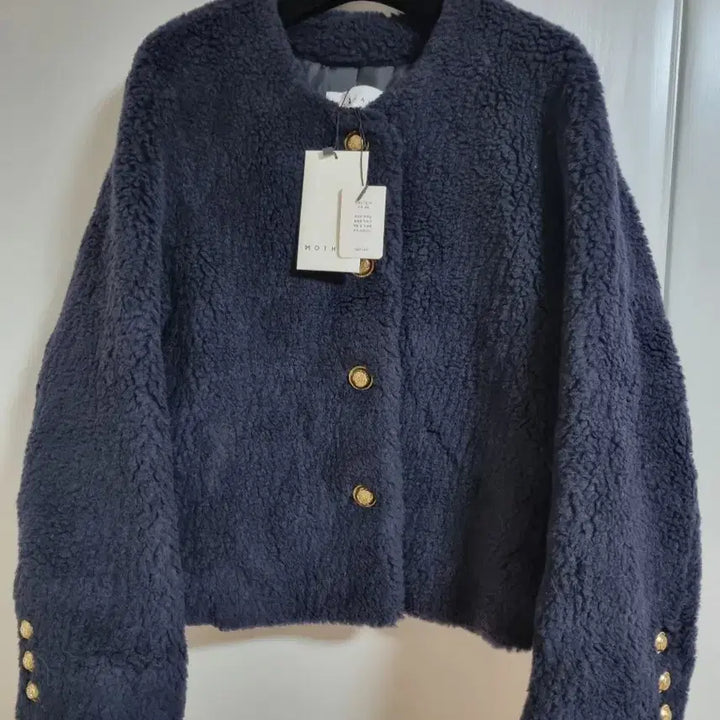 [BUNJANG] Moden Hanseom Teddy Bear Jacket / 모덴 한섬 카멜 블렌드 테디베어 자켓