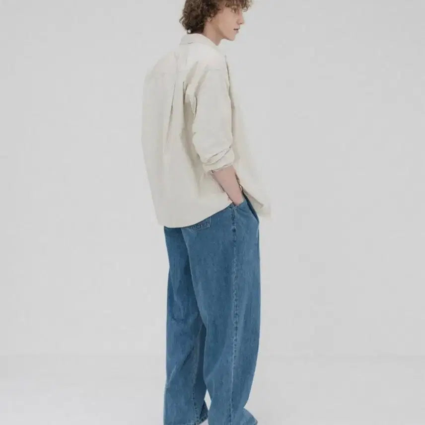 [BUNJANG] BeSlow One Tuck Denim Pants / 비슬로우 원 턱 데님 28 택포 34,900