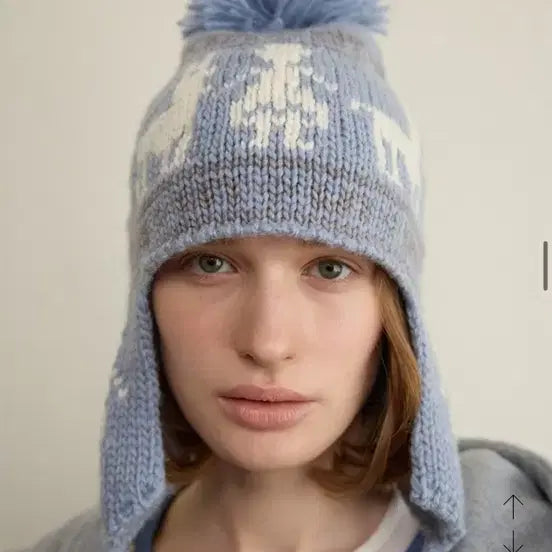 [BUNJANG] Fun From Fun Nomad Earmuff Hat - Blue / 새상품) 펀프롬펀 노마드 이어머프 귀덮개 털모자 Blue