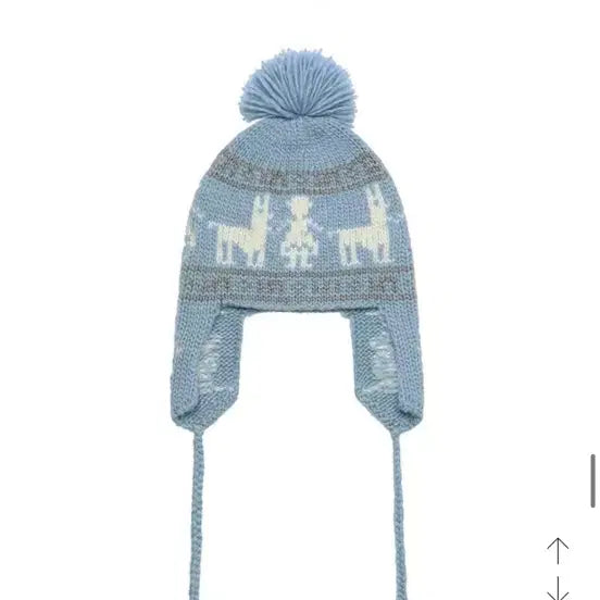 [BUNJANG] Fun From Fun Nomad Earmuff Hat - Blue / 새상품) 펀프롬펀 노마드 이어머프 귀덮개 털모자 Blue