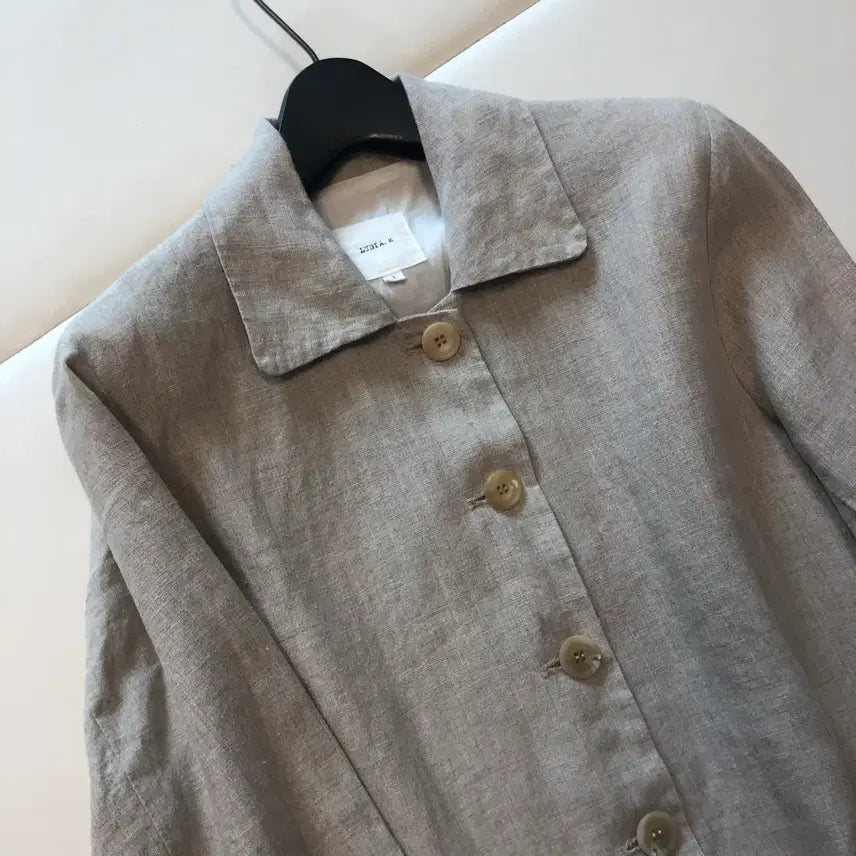 [BUNJANG] LUDIA K Linen Jacket / 제평 루디아케이 린넨100% 자켓 루디아k 출근룩 하객룩 올드머니룩