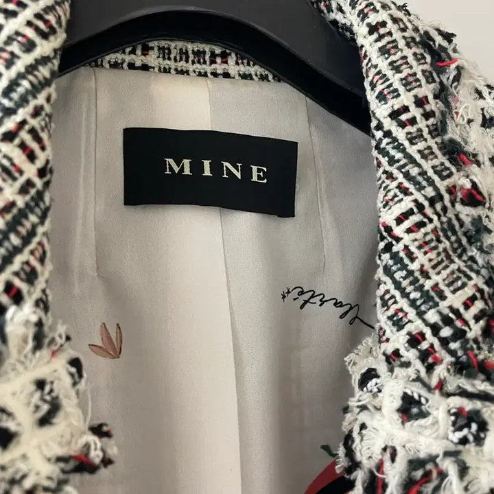 [BUNJANG] MINE Tweed Jacket / MINE 트위드 자켓 82-94-160 상태매우좋음