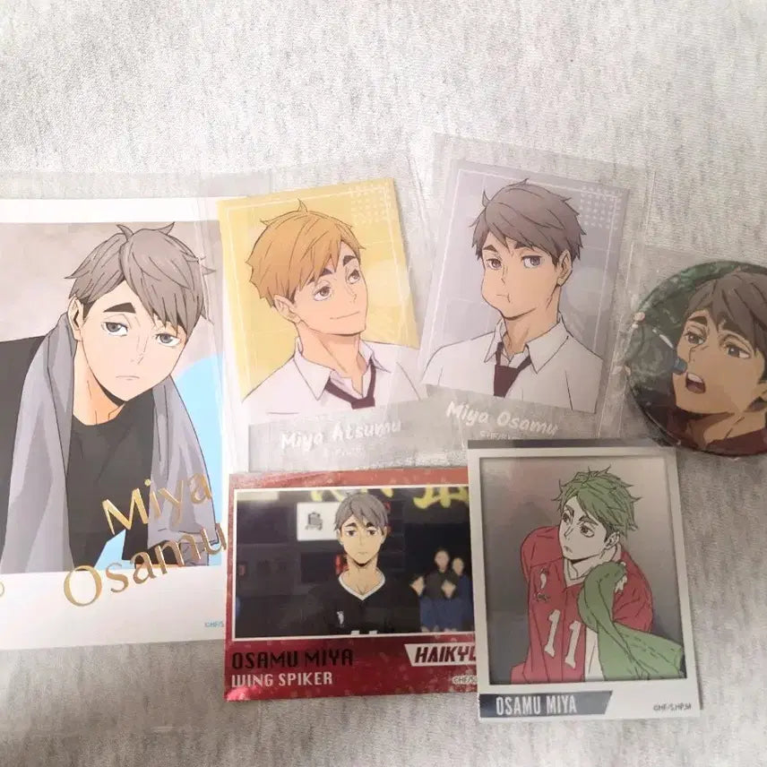 [BUNJANG] Haikyuu Atsumu & Osamu Goods Set / 하이큐 아츠무,오사무 굿즈
