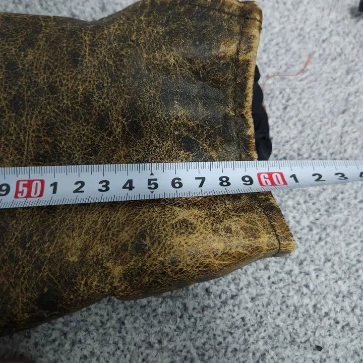 [BUNJANG] Leather Jacket / [42] FIRST GENUINE LEATHER 가죽 자켓 라이더