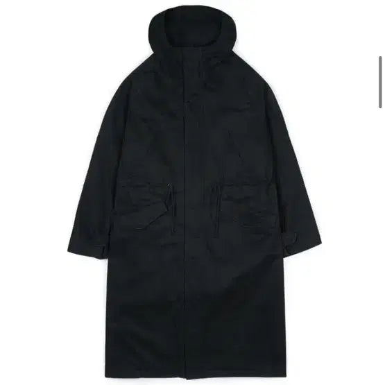 [BUNJANG] Yiyae Moleskin Hooded Long Parka / (M) yiyae 몰스킨 후드 롱파카 새상품