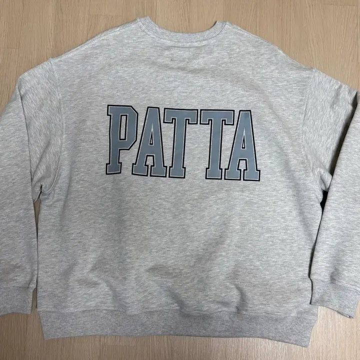 [BUNJANG] XL Pata Marina Sweatshirt Light Melange Gray / [XL] 파타 마리나 맨투맨 라이트 멜란지 그레이 판매합니다.