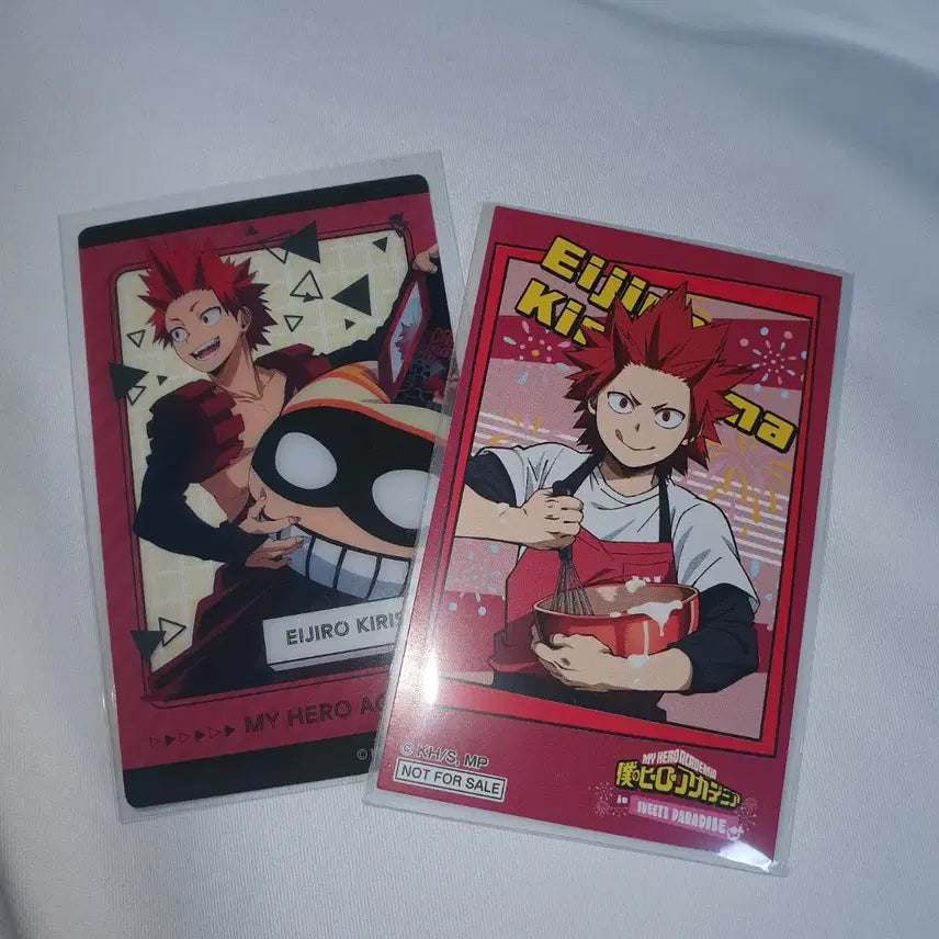 [BUNJANG] My Hero Academia Kirishima Suipara Photocard Bundle Set / 히로아카 나히아 반다이남코 스이파라 특전 포카 포토카드 키리시마 일괄