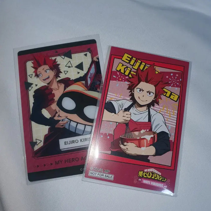 [BUNJANG] My Hero Academia Kirishima Suipara Photocard Bundle Set / 히로아카 나히아 반다이남코 스이파라 특전 포카 포토카드 키리시마 일괄