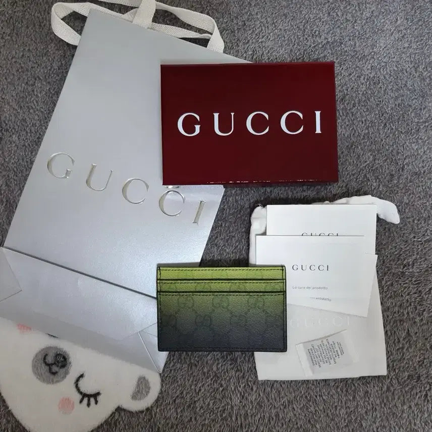 [BUNJANG] Gucci Chroma Gradient Cardholder / 구찌 카드지갑 크로마 그라데이션 카드홀더 신형 (새제품)