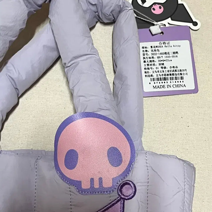 [BUNJANG] Sanrio Kuromi Padded Bag / 미사용) 산리오 쿠로미 패딩백