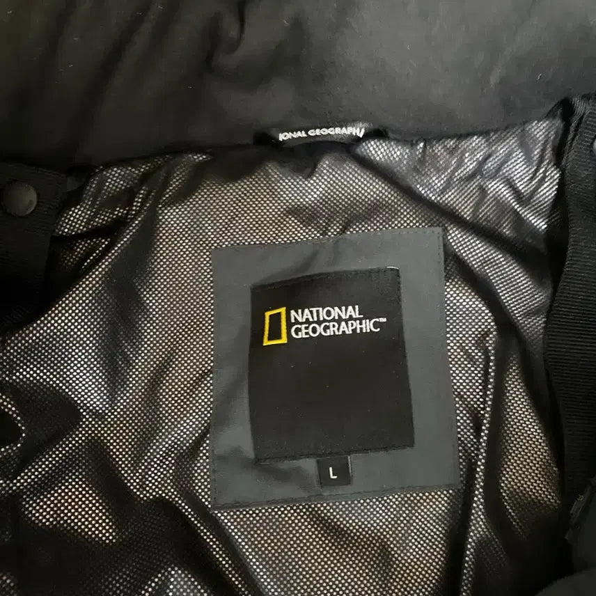 [BUNJANG] National Geographic Cayman 3 Goose Down Long Padded Jacket Charcoal / 네셔널 지오그래픽 카이만 3 구스다운 롱패딩 챠콜 L사이즈