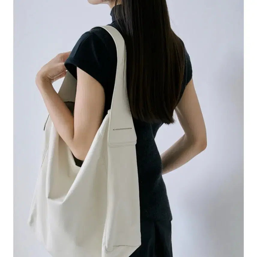 [BUNJANG] Liza Bag Ivory Shoulder Bag / 리자백 아이보리 숄더백