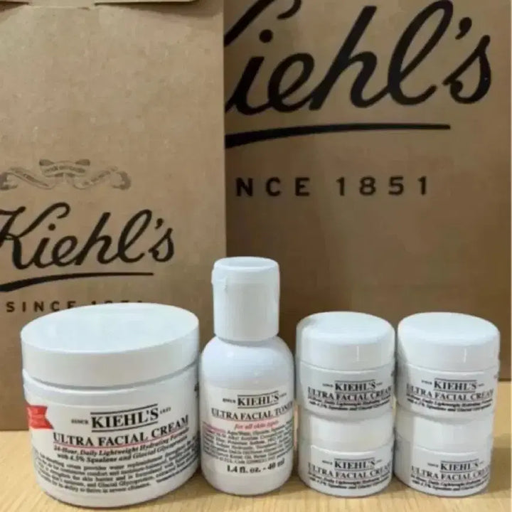 [BUNJANG] Kiehl's 125ml Cream Set + Pouch / 키엘 수분크림 125ml 세트+파우치