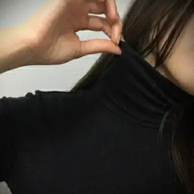 [BUNJANG] Uniqlo Compact Cotton Turtleneck Long Sleeve Bundle Set / 유니클로 컴팩트 코튼 터틀넥 긴팔 블랙/네이비 총 3장!!