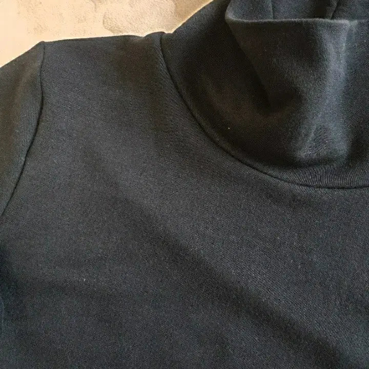 [BUNJANG] Uniqlo Compact Cotton Turtleneck Long Sleeve Bundle Set / 유니클로 컴팩트 코튼 터틀넥 긴팔 블랙/네이비 총 3장!!