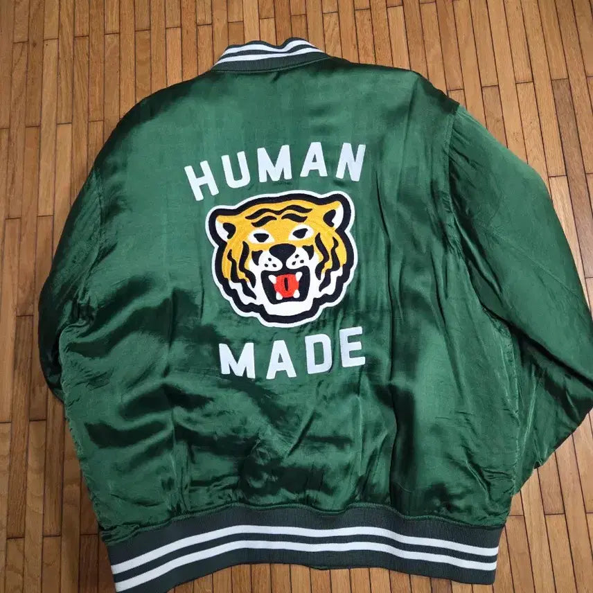 [BUNJANG] Human Made Tiger Varsity Jacket / 휴먼메이드 타이거 바시티