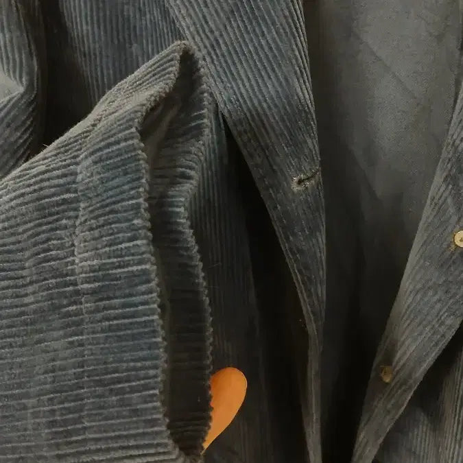 [BUNJANG] KRIZIA JEANS Corduroy Jacket (Navy) / KRIZIA JEANS 코듀로이 남성 자켓 42R 100-105오버핏