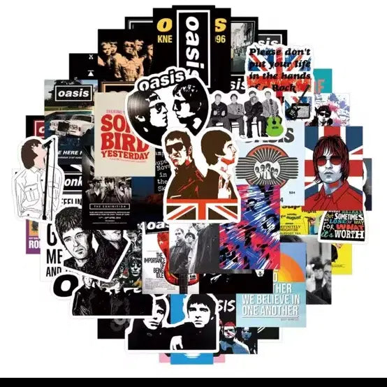 [BUNJANG] OASIS 50PCS Sticker / OASIS 오아시스 스티커 50PCS