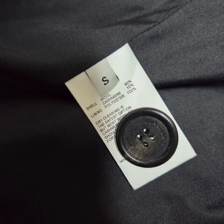[BUNJANG] VIVASTUDIO Cashmere Black Coat / 비바스튜디오 캐시미어 블랙 코트