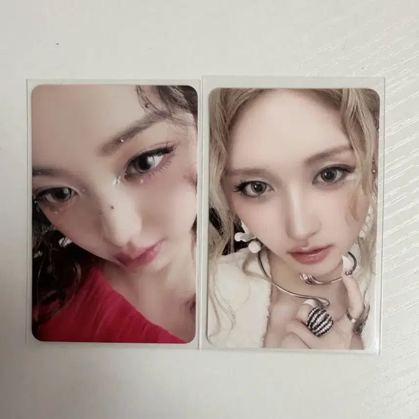 [BUNJANG] IVE Wonyoung & Gaeul Cupid Photocard Bundle Set / 장원영 가을 아이브 이블 큐피드 포토카드 포카 일괄 양도