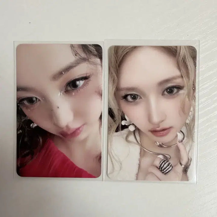 [BUNJANG] IVE Wonyoung & Gaeul Cupid Photocard Bundle Set / 장원영 가을 아이브 이블 큐피드 포토카드 포카 일괄 양도