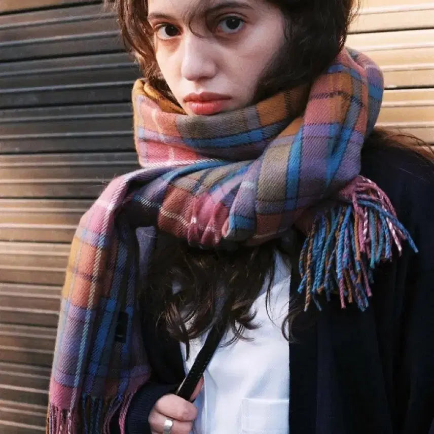 [BUNJANG] Oatmeal Scarf / 쇼핑몰 귀리 목도리