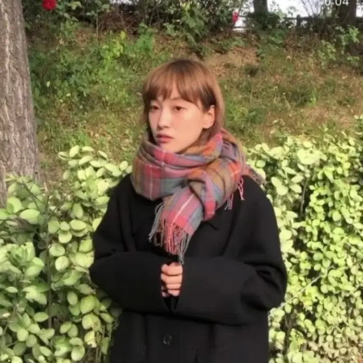 [BUNJANG] Oatmeal Scarf / 쇼핑몰 귀리 목도리