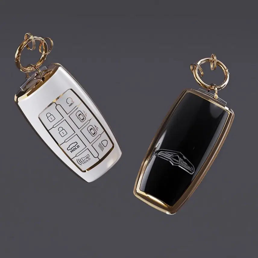 [BUNJANG] Genesis G80 Key Holder (Metal Black) / 제네시스 키케이스 미개봉 판매 키홀더 메탈 블랙 G80