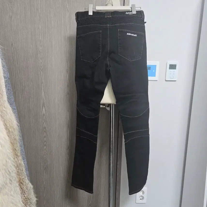 [BUNJANG] Komine Black Biker Jeans S / 코미네 미사용품 블랙 바이커  청바지  S