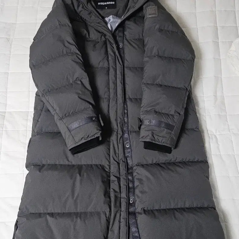 [BUNJANG] Buckaroo Long Goose Down Jacket Gray S / [버커루] 롱구스다운점퍼 그레이 S