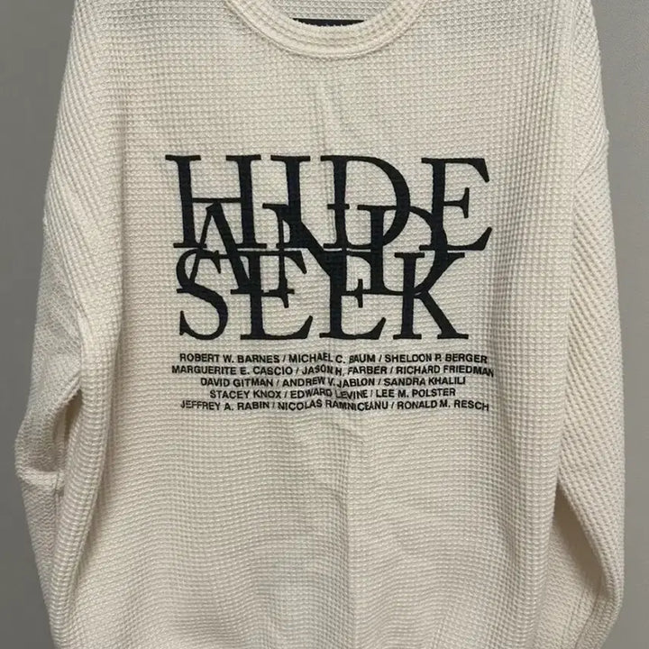 [BUNJANG] Free Unisex Knit Sweatshirt / 니트 맨투맨 free 남녀공용