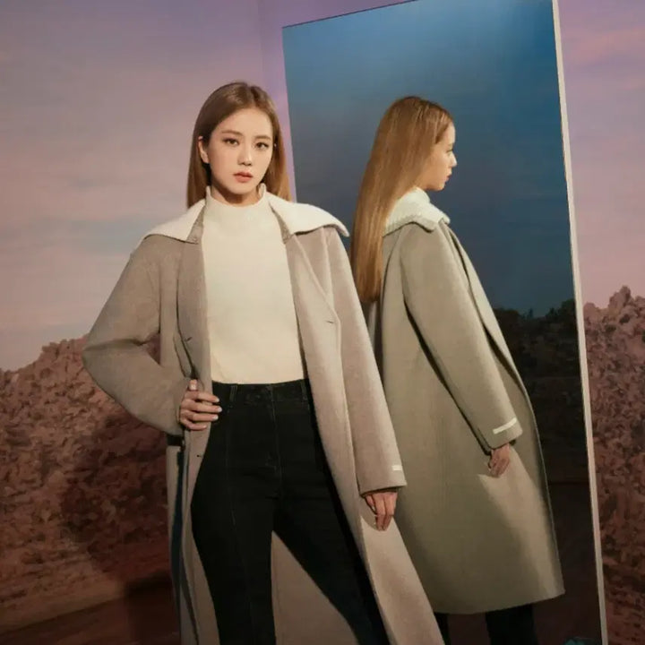 [BUNJANG] MICHAA Handmade Wool Long Coat 55 / it MICHAA 잇미샤 핸드메이드 울 롱코트 55