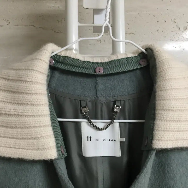 [BUNJANG] MICHAA Handmade Wool Long Coat 55 / it MICHAA 잇미샤 핸드메이드 울 롱코트 55