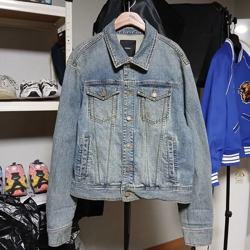 [BUNJANG] YG Family Nona9on Denim Jacket / YG패밀리 삼성물산 nona90n 노나곤 청자켓 데님자켓 도베르만