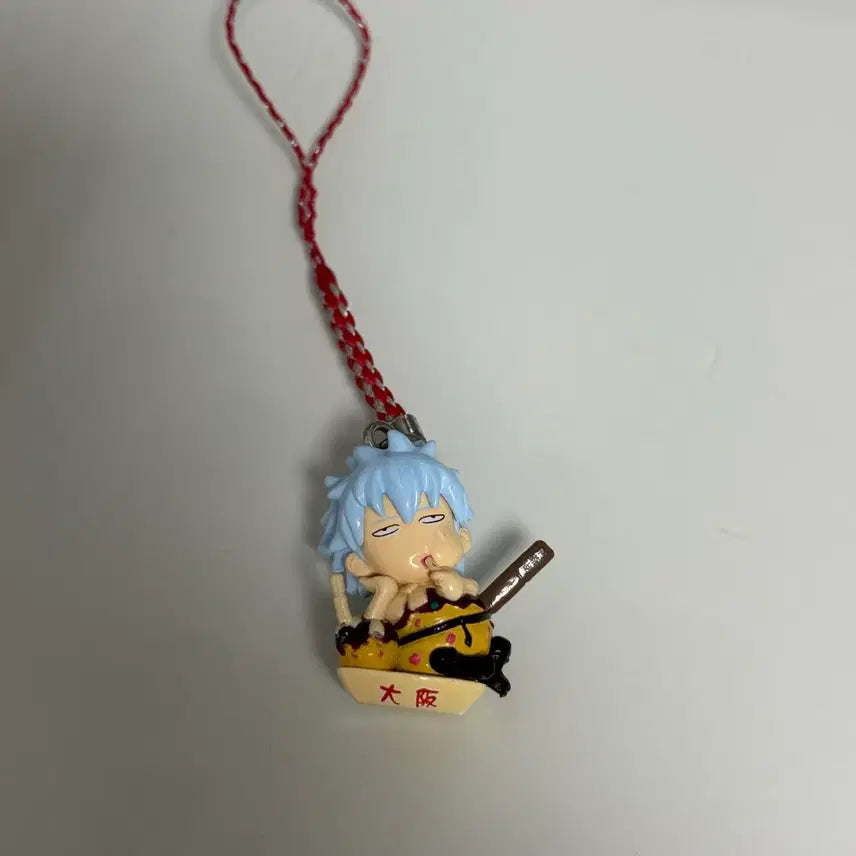 [BUNJANG] Gintama Gintoki Limited Edition Takoyaki Keyring / 은혼 긴토키 지역한정스트랩 키링 타코야키
